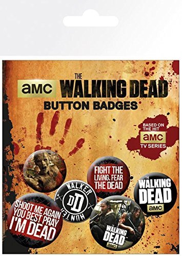 The Walking Dead BP0579 Pack de Chapas