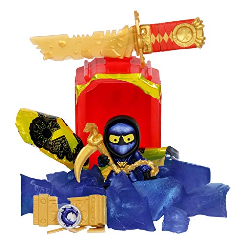 Treasure X - Figuras Ninja serie 6 - Figuras acción, 16 ninja para coleccionar, modelo surtido (Famosa 700016680)