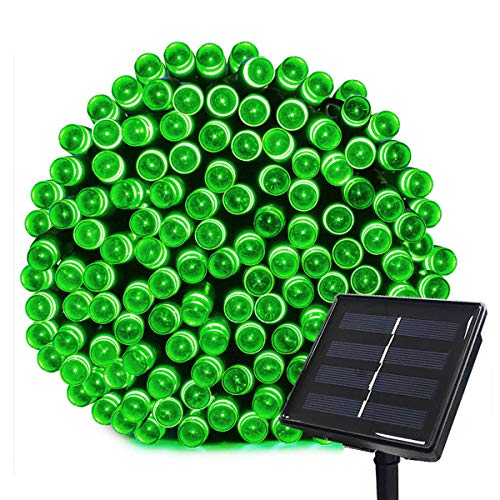 Tuokay 22M Guirnalda de Luces de Energía Solar 8 Modos 200 LED Cadena de Luces Impermeables para Decorar Patio, Jardín, Terraza, Boda, Fiesta, Navidad (Verde) Tuokay 22M Guirnalda de Luces de Energía Solar 8 Modos 200 LED Cadena de Luces Impermeables para Decorar Patio, Jardín, Terraza, Boda, Fiesta, Navidad (Verde)