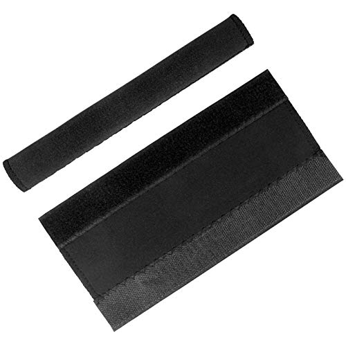 VABNEER 1 Par Manguito Protector para Vaina Inferior de Bicicleta Bandas Cubierta Protectora para Estancia de Cadena Cadenas de Bicicleta de persecución de Seguridad Neopreno (Negro) VABNEER 1 Par Manguito Protector para Vaina Inferior de Bicicleta Bandas Cubierta Protectora para Estancia de Cadena Cadenas de Bicicleta de persecución de Seguridad Neopreno (Negro)