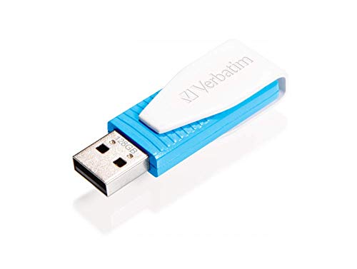 Verbatim Store 'n' Go Swivel 8GB - Memoria USB de 8 GB (USB 2.0, Girar), Azul