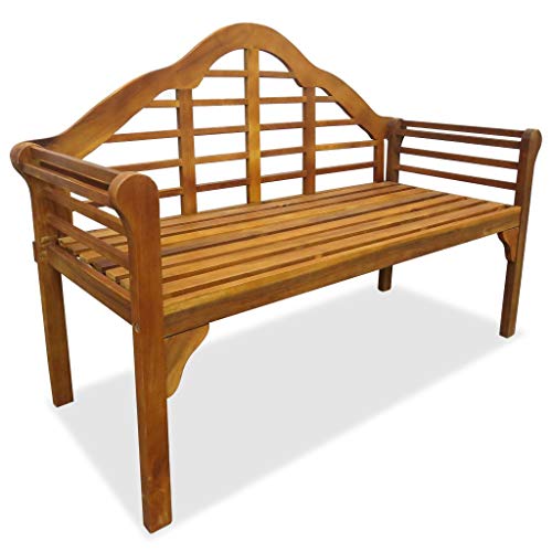 vidaXL Acacia Banco Jardín 2 Plazas Madera Mueble Asiento Silla Patio Terraza vidaXL Acacia Banco Jardín 2 Plazas Madera Mueble Asiento Silla Patio Terraza