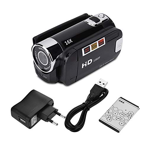 Videocámara Digital Full HD Rotación de 270 ° 1080P 16X Videocámara Digital de Alta definición Cámara de Video DV(A) Videocámara Digital Full HD Rotación de 270 ° 1080P 16X Videocámara Digital de Alta definición Cámara de Video DV(A)