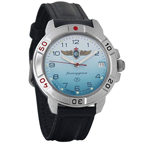 Vostok Komandirskie - Reloj de pulsera mecánico para hombre con diseño militar ruso. 2414A/431958