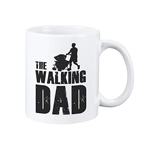 Walking Dead Walking Ceramic Coffee Mark Cup Taza de agua Regalo del Día del Padre Papá-2_301-400ml