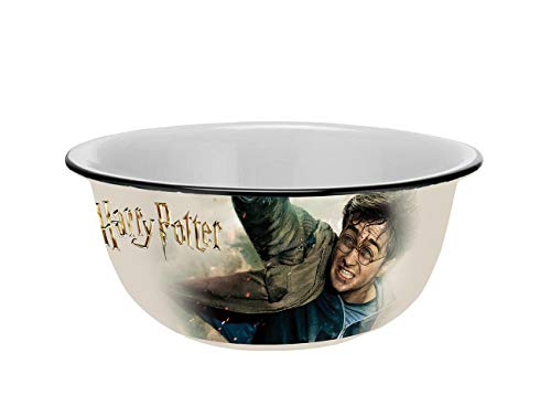 Warner Brothers Harry Potter 13280 Cuenco de cerámica con aspecto de esmalte