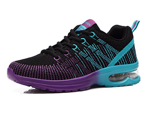 Zapatos de Running para Hombre Mujer Zapatillas Deportivo Outdoor Calzado Asfalto Sneakers Negro Rojo Gris 35-44 Negro 46 Zapatos de Running para Hombre Mujer Zapatillas Deportivo Outdoor Calzado Asfalto Sneakers Negro Rojo Gris 35-44 Negro 46