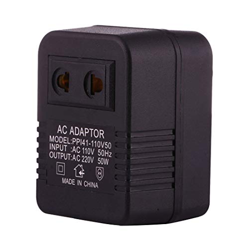 Adaptador de Enchufe 110 V a 220V 50W 50W AC Adaptador de Enchufe, UE/EE. UU. Enchufe a Estados Unidos, Liqingshangmao Adaptador de Enchufe 110 V a 220V 50W 50W AC Adaptador de Enchufe, UE/EE. UU. Enchufe a Estados Unidos, Liqingshangmao