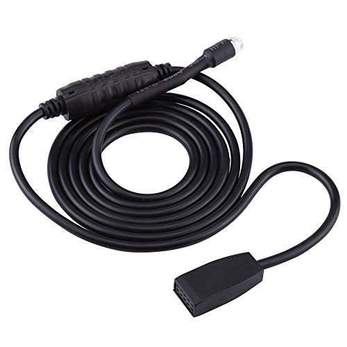 Adaptador de interfaz de entrada auxiliar de Audio de coche de 3,5 mm Cable de música MP3 para E46 1998 1999 2000 2001 2002 2003 2004 2005 2006 Adaptador de interfaz de entrada auxiliar de Audio de coche de 3,5 mm Cable de música MP3 para E46 1998 1999 2000 2001 2002 2003 2004 2005 2006