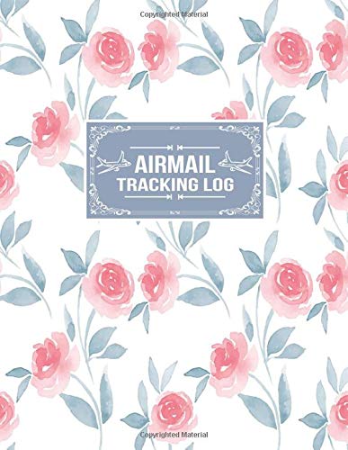 Airmail Tracking Log: Small Business Tracker Notebook Organizer