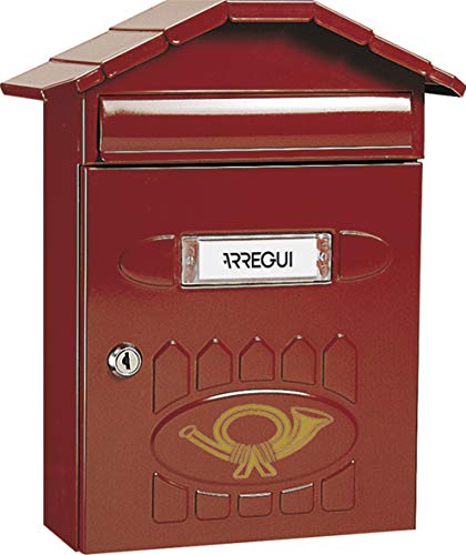 Arregui E5002 Buzón Para Exterior, Rojo, 360 X 298 X 120 Mm Arregui E5002 Buzón Para Exterior, Rojo, 360 X 298 X 120 Mm
