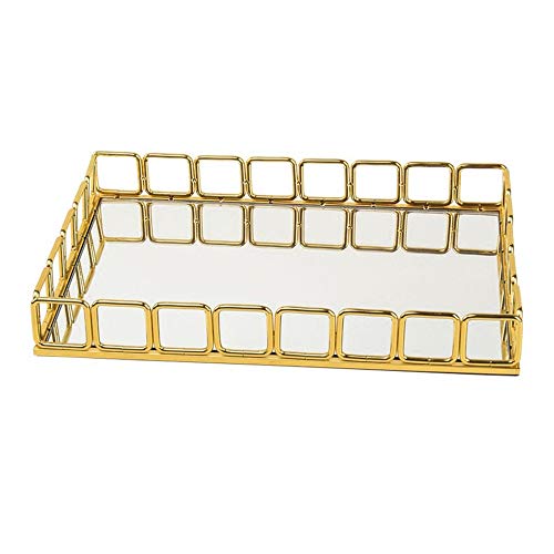 Bandeja para Joyería Bandeja decorativo, Bandeja Perfume, Plate Perfume, Bandeja de tocador, la bandeja de la joyería, rinket Bandeja for Dresser tocador de baño Tabla Cosméticos Organizador de acceso Bandeja para Joyería Bandeja decorativo, Bandeja Perfume, Plate Perfume, Bandeja de tocador, la bandeja de la joyería, rinket Bandeja for Dresser tocador de baño Tabla Cosméticos Organizador de acceso