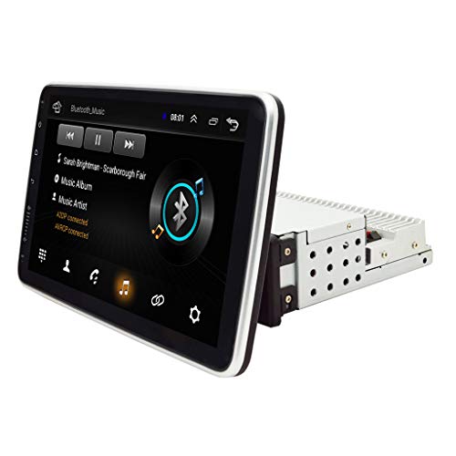 BIlinli Universal 1 DIN Car Multimedia Player 10.1 Pulgadas Pantalla táctil Autoradio Stereo Video GPS WiFi Auto Radio Cámara de Respaldo Reproductor MP5