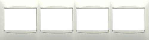 Bjc - 21214 marco 4 elementos horizontal coral blanco Ref. 6530510184 Bjc - 21214 marco 4 elementos horizontal coral blanco Ref. 6530510184