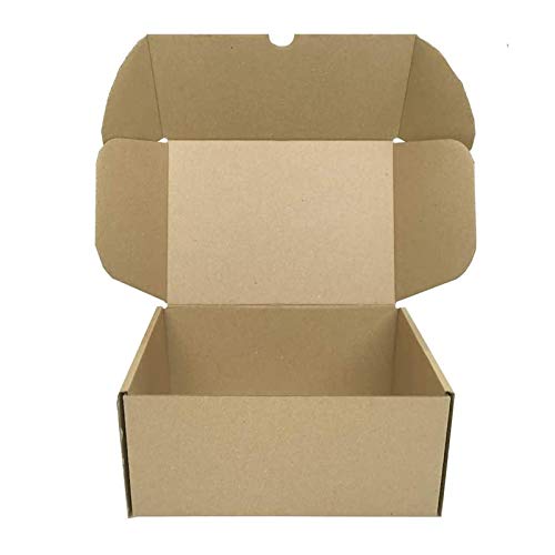 Cajeando | Pack de 20 Cajas de Cartón Automontables | Tamaño 21,6 x 15,3 x 10 cm | Para Envíos y Mudanzas | Color Marrón y Microcanal | Fabricadas en España Cajeando | Pack de 20 Cajas de Cartón Automontables | Tamaño 21,6 x 15,3 x 10 cm | Para Envíos y Mudanzas | Color Marrón y Microcanal | Fabricadas en España