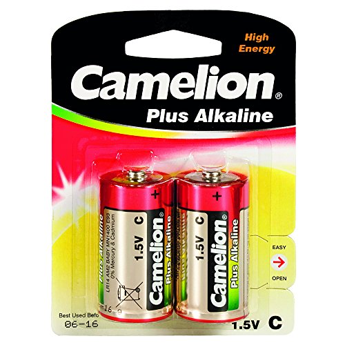 Camelion 11000214 - Pack de 2 pilas alcalinas, 1.5 V
