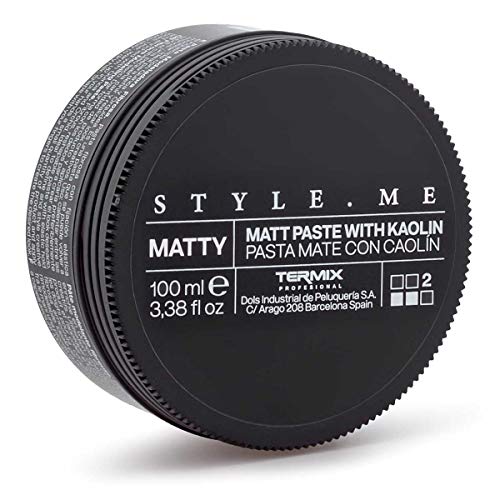 Cera Matty Efecto Mate Style.Me by Termix. Ideal para Trabajar desde los Cabellos más Cortos hasta los Medios. Perfecta para Definir y Perfilar. Tamaño 3,38 Fl Oz. Disponible en 4 Estilos Distintos Cera Matty Efecto Mate Style.Me by Termix. Ideal para Trabajar desde los Cabellos más Cortos hasta los Medios. Perfecta para Definir y Perfilar. Tamaño 3,38 Fl Oz. Disponible en 4 Estilos Distintos