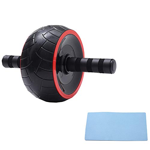 CINY Rodillo de Rueda Abdominal, Antideslizante Resistente Al Desgaste, Rueda De Rodillo Muscular De Ejercicio Para Entrenamiento De Ejercicios De Todos Los Niveles En El Gimnasio o En Casa Con Tapete CINY Rodillo de Rueda Abdominal, Antideslizante Resistente Al Desgaste, Rueda De Rodillo Muscular De Ejercicio Para Entrenamiento De Ejercicios De Todos Los Niveles En El Gimnasio o En Casa Con Tapete