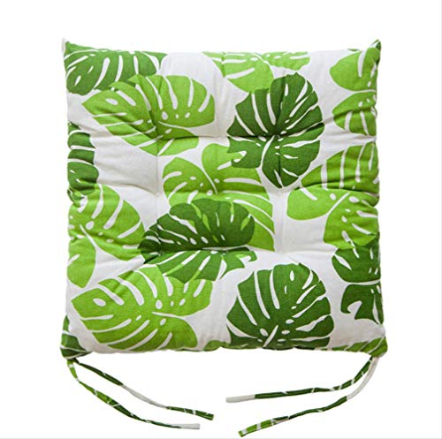 Cojines De Asiento para Sofá Y Silla De Comedor,Juego De 4,Cojines De Silla De Algodón/Lino De Hoja De Tortuga Verde para Oficina De Cocina De Jardín,45X45X5 Cm Cojines De Asiento para Sofá Y Silla De Comedor,Juego De 4,Cojines De Silla De Algodón/Lino De Hoja De Tortuga Verde para Oficina De Cocina De Jardín,45X45X5 Cm