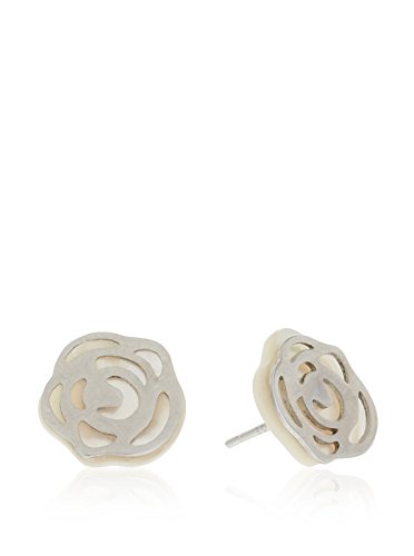 Córdoba Jewels |Pendiente en plata de Ley 925. Medida: 10 x 10 mm.Nacar 10 mm. Tipo de cierre: Presión. Diseño Roseta Nacar Córdoba Jewels |Pendiente en plata de Ley 925. Medida: 10 x 10 mm.Nacar 10 mm. Tipo de cierre: Presión. Diseño Roseta Nacar