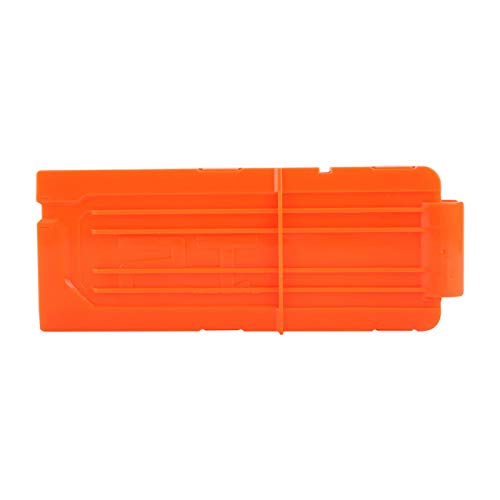 DAUERHAFT Cargadores de plástico de Repuesto, Naranja, plástico, 20,9 x 8,1 x 2,1 cm, para Pistola de Cargador Elite