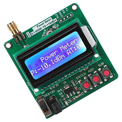 Detector de potencia RF Retroiluminación automática Medidor de potencia digital Retroiluminación Medidor de potencia para energía eléctrica para ventilador para motor