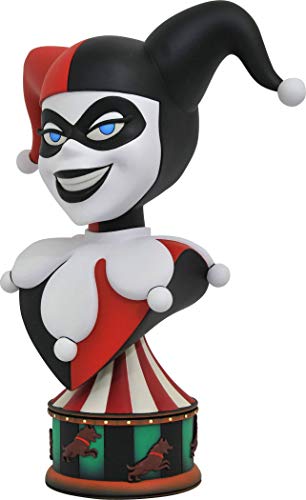 Diamond Harley Quinn Busto Resina 25 cm 1/2 Scale Legends in 3D Batman The Animated Series