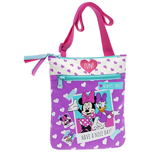 Disney Minnie Daisy Nice Day Bolso Bandolera, 1.44 litros, Color Rosa