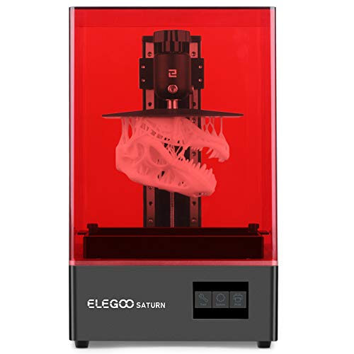 ELEGOO Saturn Impresora 3D de Fotocurado LCD UV con Fuente de luz LED de Matriz UV, Impresión Fuera de Línea o LAN, Impresión Fuera de Línea, Tamaño de Impresión 192 x 120 x 200 mm ELEGOO Saturn Impresora 3D de Fotocurado LCD UV con Fuente de luz LED de Matriz UV, Impresión Fuera de Línea o LAN, Impresión Fuera de Línea, Tamaño de Impresión 192 x 120 x 200 mm