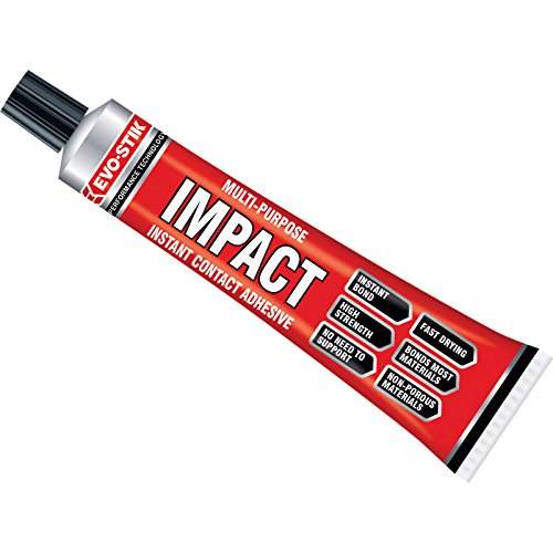Evo Stick Impact - Adhesivo de contacto instantáneo - Pegamento de alta resistencia - Tubos pequeños