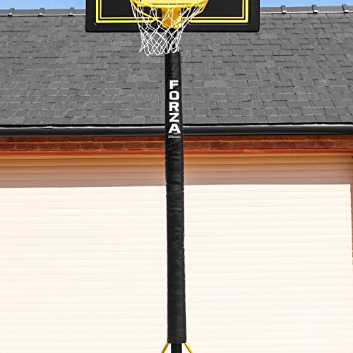 FORZA Almohadilla de Postes de Baloncesto Protecciones de Canasta de Baloncesto con Acolchado | Resistente y Impermeable para Uso Exterior | 2 Tamaños Disponibles (Grande (150cm))
