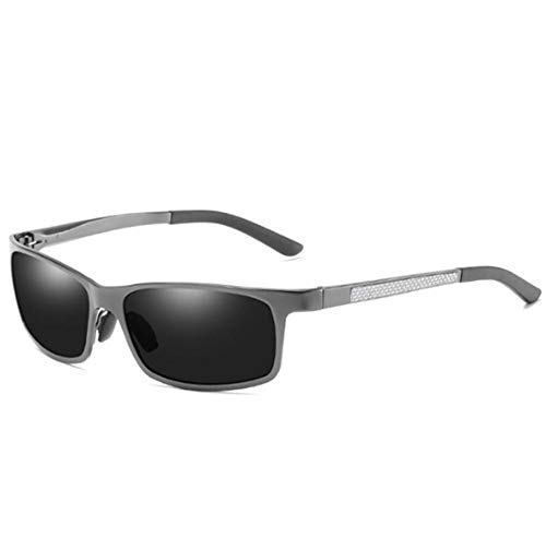 Gafas De Sol Polarized Business Sunglasses Black Driving Glare Goggles Lente Altura 39 Mm Lente Ancho 63 Mm, B
