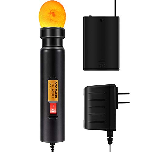 Good Mother - Luz LED brillante para huevos, incubadora para pollos, patos, pájaros, fuente de alimentación y batería (no incluidas) Good Mother - Luz LED brillante para huevos, incubadora para pollos, patos, pájaros, fuente de alimentación y batería (no incluidas)