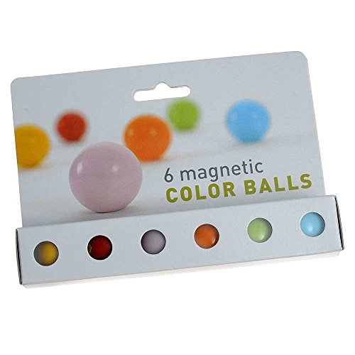 HAB & GUT -MC500- Imanes neodimio, Bolas de Muchos Colores, 6 Piezas, 24 mm, inconsútiles HAB & GUT -MC500- Imanes neodimio, Bolas de Muchos Colores, 6 Piezas, 24 mm, inconsútiles