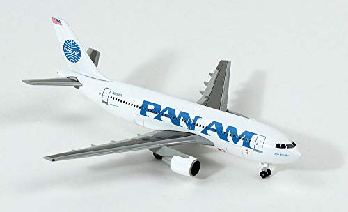 Herpa Pan Am - Airbus - A310-200 - Clipper Betsy Ross - 25 Years Wings - Modelo de avión - Modelo Collector - escala 1/500 - blanco