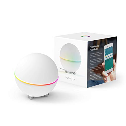 Homey Pro | Smart Home Hub. Centros de Control Domótica Doméstica [Compatible con Alexa, Google Home, HomeKit/Siri]. Contiene Z-Wave Plus, Zigbee, WiFi, BLE, 433MHz