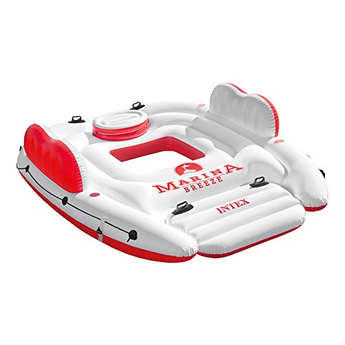 Intex 56296EU - Colchoneta Hinchable Isla Marina Breeze Intex 56296EU - Colchoneta Hinchable Isla Marina Breeze