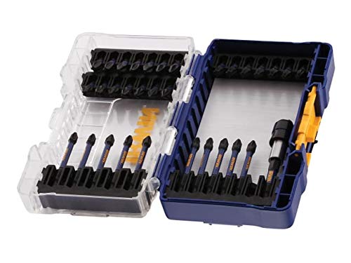 IRWIN IW6062507 Cortas (25 mm)-PH1 PH3 PZ1 PZ2 x 3/PZ3 x 2/TX20 x 3/TX30 x 2/TX25 x 2, Puntas largas (50 mm) -PH2 PZ x 5/76 mm portapuntas IRWIN IW6062507 Cortas (25 mm)-PH1 PH3 PZ1 PZ2 x 3/PZ3 x 2/TX20 x 3/TX30 x 2/TX25 x 2, Puntas largas (50 mm) -PH2 PZ x 5/76 mm portapuntas