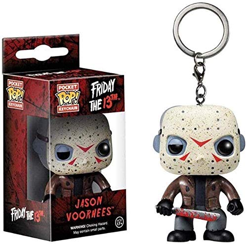 Jason Voorhess Llavero Viernes 13 Exquisita Figura Coleccionable y Decorativa de PVC Pop