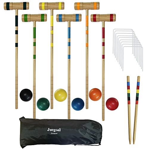 Juego croquet madera 4 jugadores 【 OFERTAS Noviembre 】 Clasf