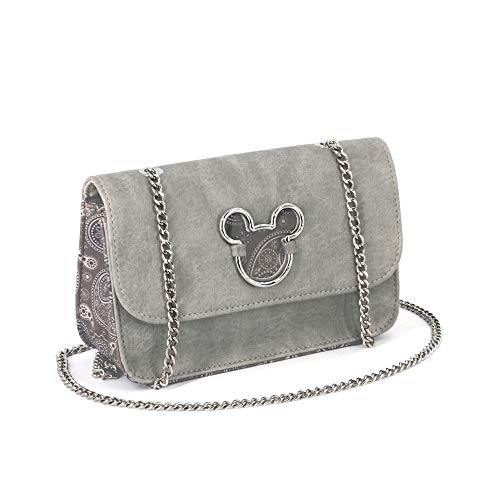 Karactermania Mickey Mouse Paisgreen Bolso Bandolera, 20 cm, Paisgreen Karactermania Mickey Mouse Paisgreen Bolso Bandolera, 20 cm, Paisgreen