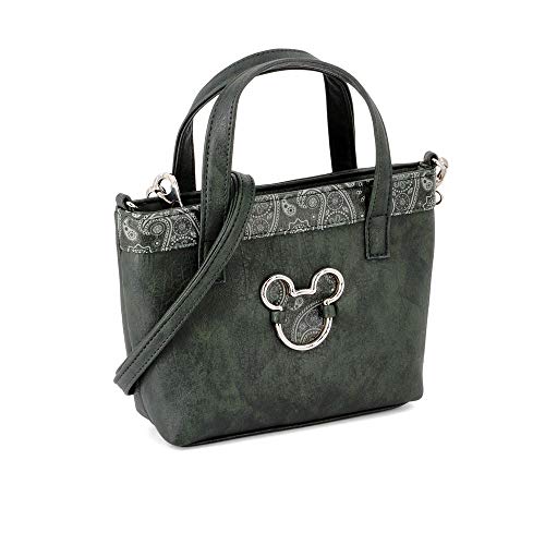 Karactermania Mickey Mouse Paisgreen Bolso Bandolera, 22 cm, Paisgreen Karactermania Mickey Mouse Paisgreen Bolso Bandolera, 22 cm, Paisgreen
