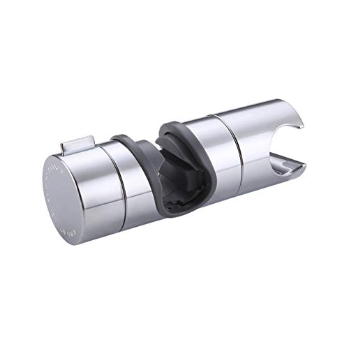 KES Soporte Ducha 18-25mm Ajustable Soporte Alcachofa Ducha 360° Rotar Repuesto para Soporte Barra Ducha, Cromo, PB4-CH KES Soporte Ducha 18-25mm Ajustable Soporte Alcachofa Ducha 360° Rotar Repuesto para Soporte Barra Ducha, Cromo, PB4-CH