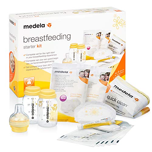 Kit inicial recién nacido Medela con complementos para la lactancia materna