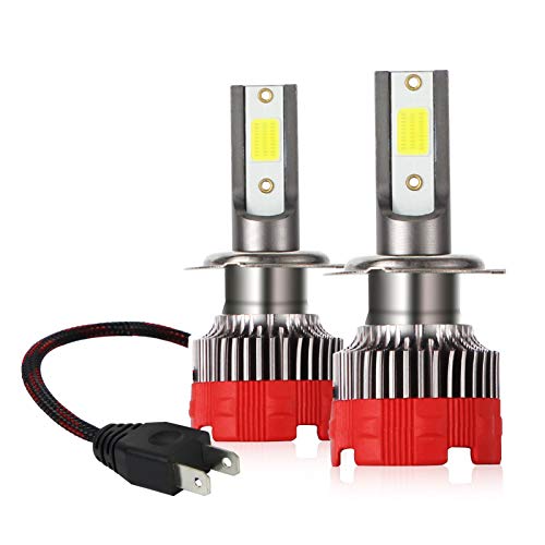 KKmoon 2PCS H7 LED Faros Motocicleta 6000K 6000LM Super Brillante Impermeable LED Luz Antiniebla para Automóvil Luz Blanca KKmoon 2PCS H7 LED Faros Motocicleta 6000K 6000LM Super Brillante Impermeable LED Luz Antiniebla para Automóvil Luz Blanca