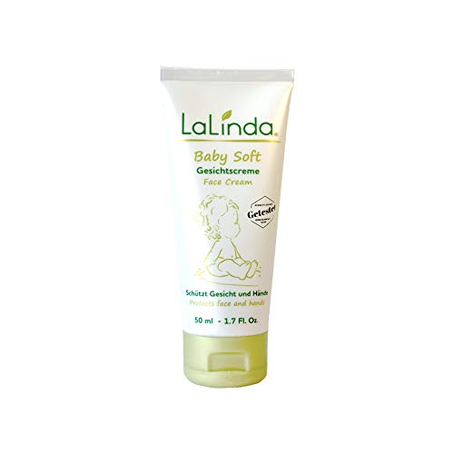 LaLinda Baby Soft Hydrating Face Cream, For Sensitive Baby Skin, Dermatologically Tested - 50 ml