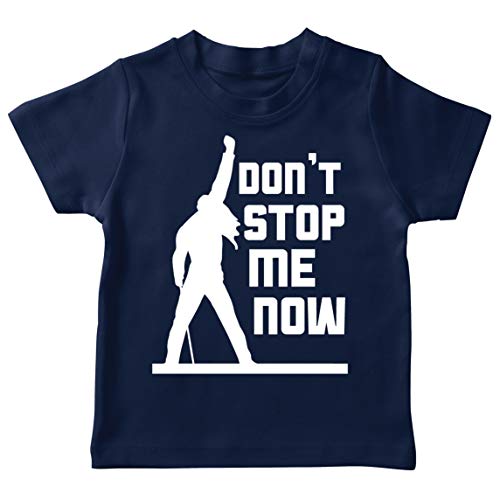 lepni.me Camiseta para Niños Don't Stop me Now! Camisas de Abanico, Regalos de músicos, Ropa de Rock (7-8 Years Azul Oscuro Multicolor)