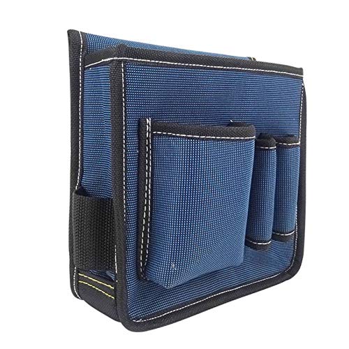 LIUXING-Home Bolsa de Cintura Bolsa de Cintura Multifuncional Herramienta portátil Bolsa de Almacenamiento Bolsa de Herramientas (Color : Blue, Size : 22 * 20cm)