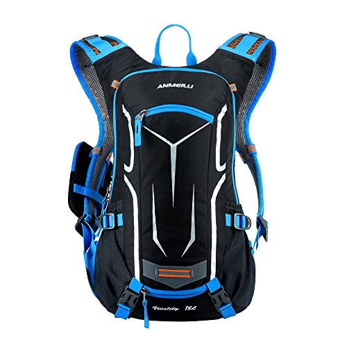 Lixada Mochila de Ciclismo Impermeable 18L Unisexo Respirable Ultraligero con Cubierta de Lluvia Mochila de Hombro Para Ciclismo Montañismo Viajes Lixada Mochila de Ciclismo Impermeable 18L Unisexo Respirable Ultraligero con Cubierta de Lluvia Mochila de Hombro Para Ciclismo Montañismo Viajes
