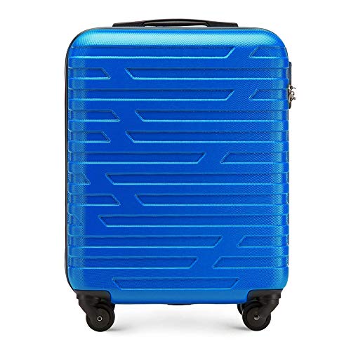 Maleta de equipaje premium para carretilla de WITTCHEN ABS 54 x 39 x 23 cm 2.8 kg 38 L Azul | Equipaje de mano 56-3A-391-90 Maleta de equipaje premium para carretilla de WITTCHEN ABS 54 x 39 x 23 cm 2.8 kg 38 L Azul | Equipaje de mano 56-3A-391-90